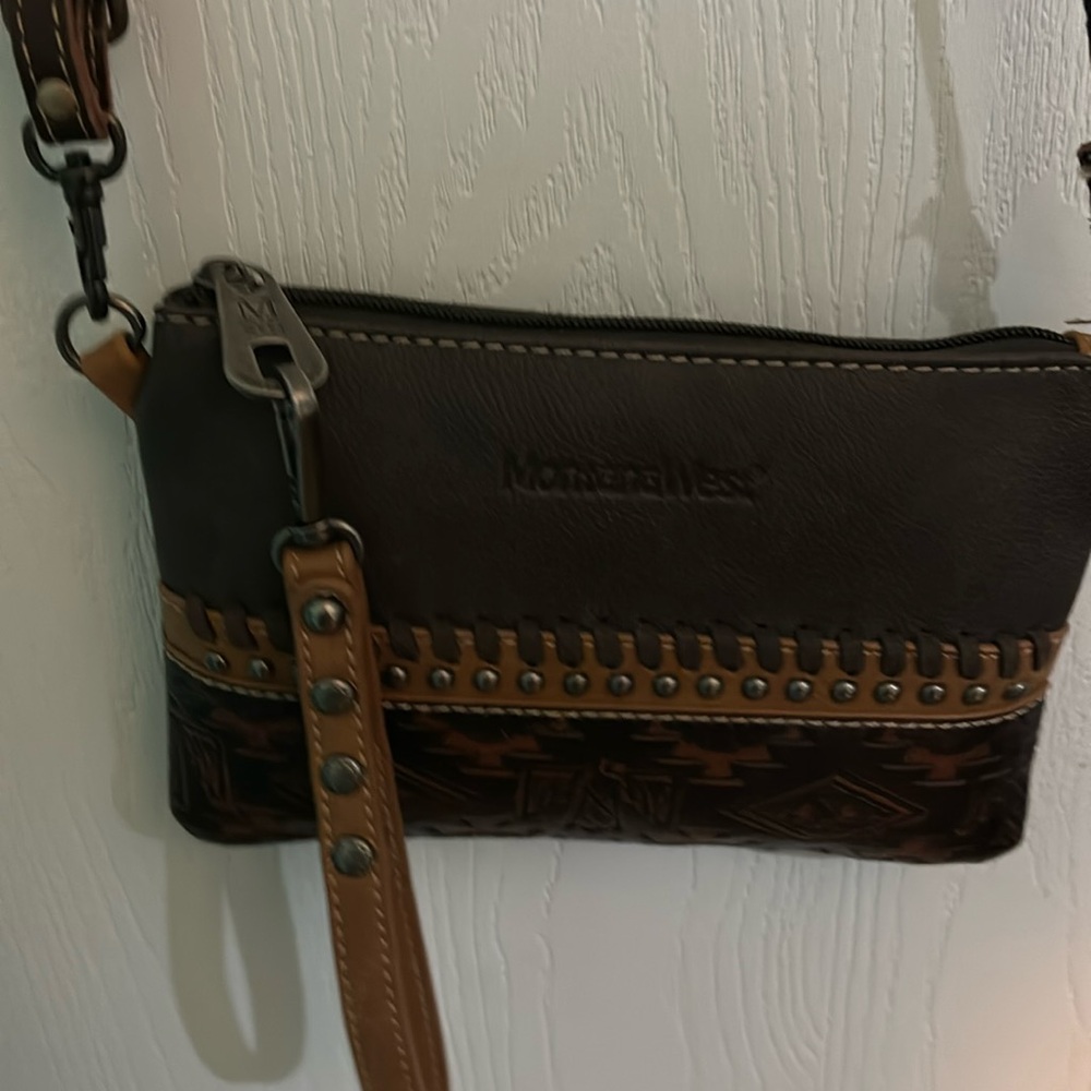Montana West crossbody or wristlet purse carried a couple times